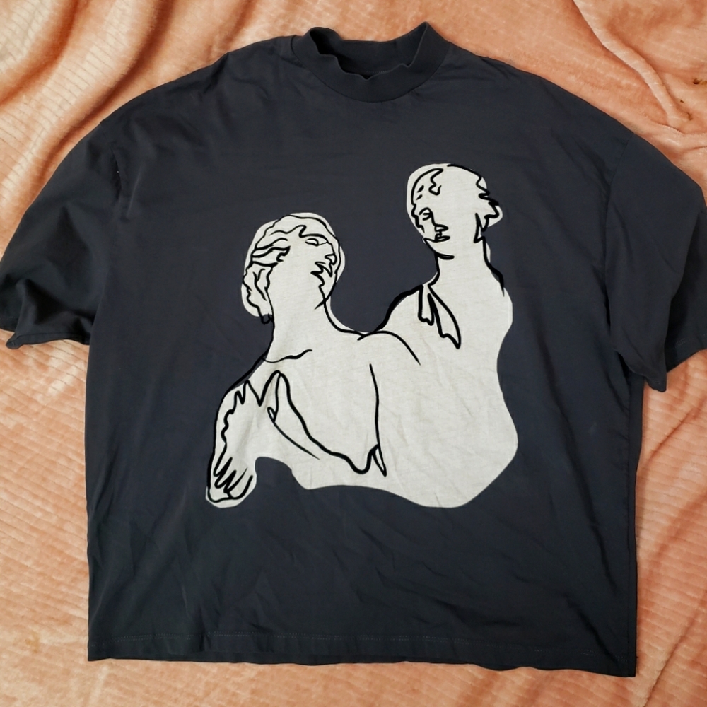 ASOS DESIGN oversized t-shirt in black